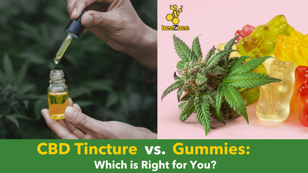 CBD Tincture vs. Gummies: Which is Right for You? - beeZbee