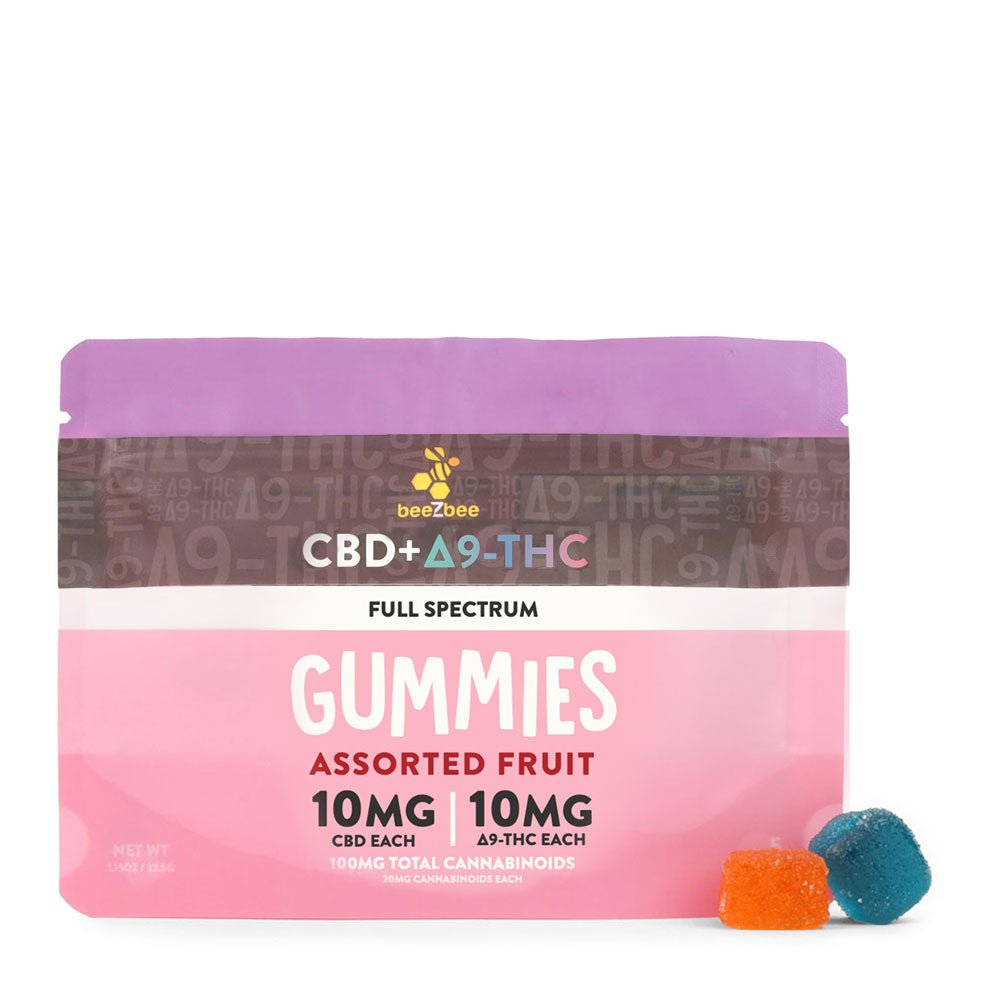 CBD + Delta - 9 THC Gummies - beeZbee