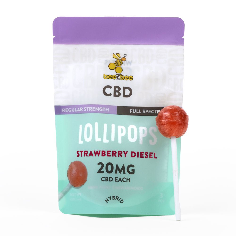 CBD Terpene Lollipops - beeZbee