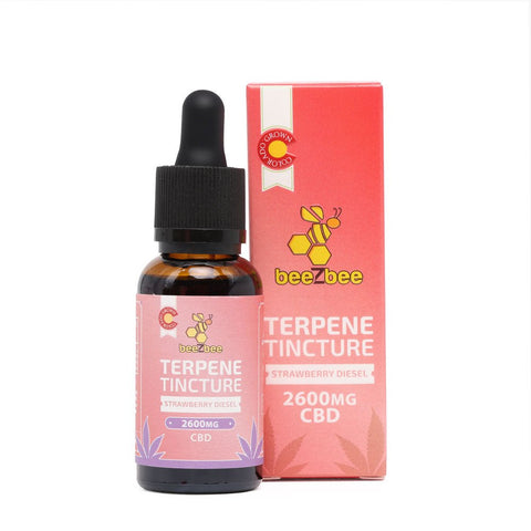 CBD Terpene Tinctures 2600mg strawberry diesel