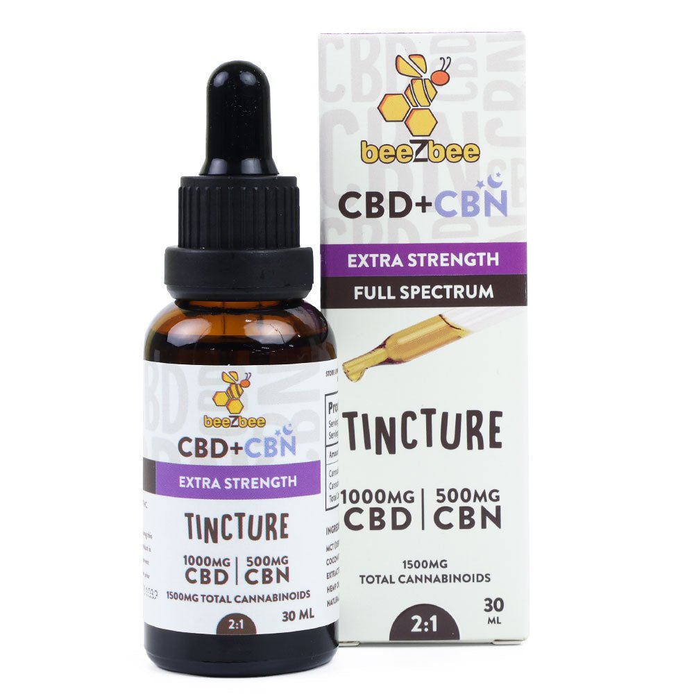 CBD+CBN Tincture - beeZbee