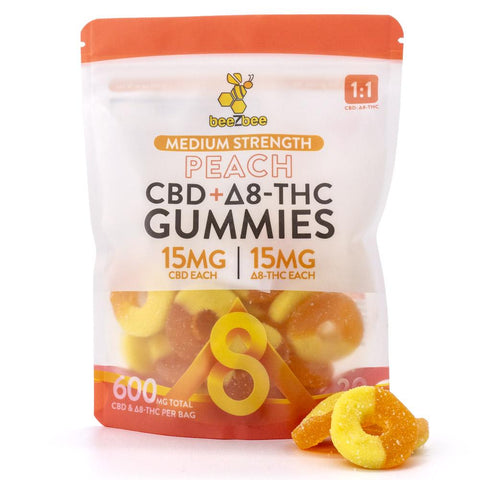 CBD+Delta - 8 THC Gummies - beeZbee