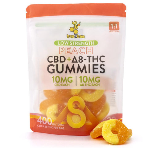 CBD+Delta - 8 THC Gummies - beeZbee