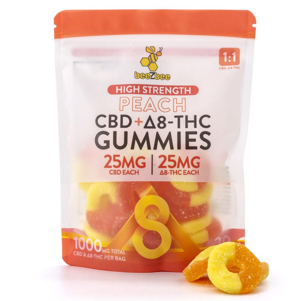 CBD+Delta - 8 THC Gummies - beeZbee