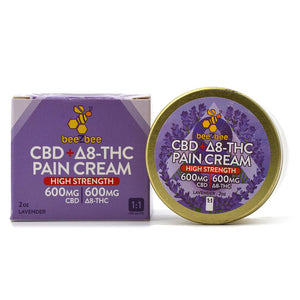 CBD+Delta - 8 THC Pain Cream - beeZbee