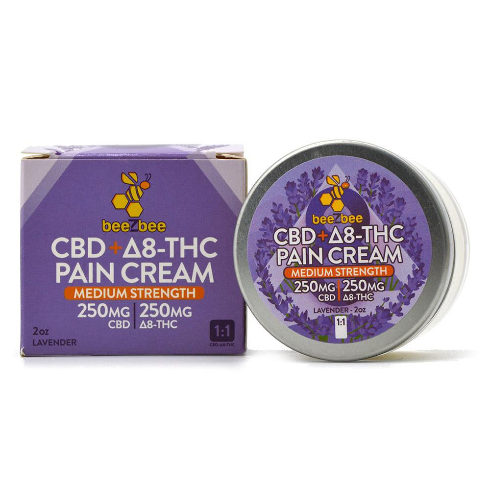 CBD+Delta - 8 THC Pain Cream - beeZbee