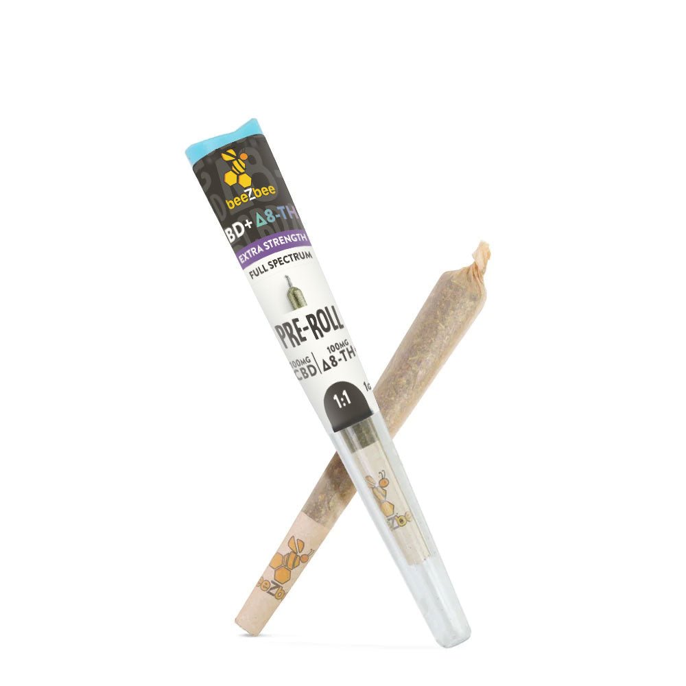 CBD+Delta - 8 THC Pre - Rolls - beeZbee