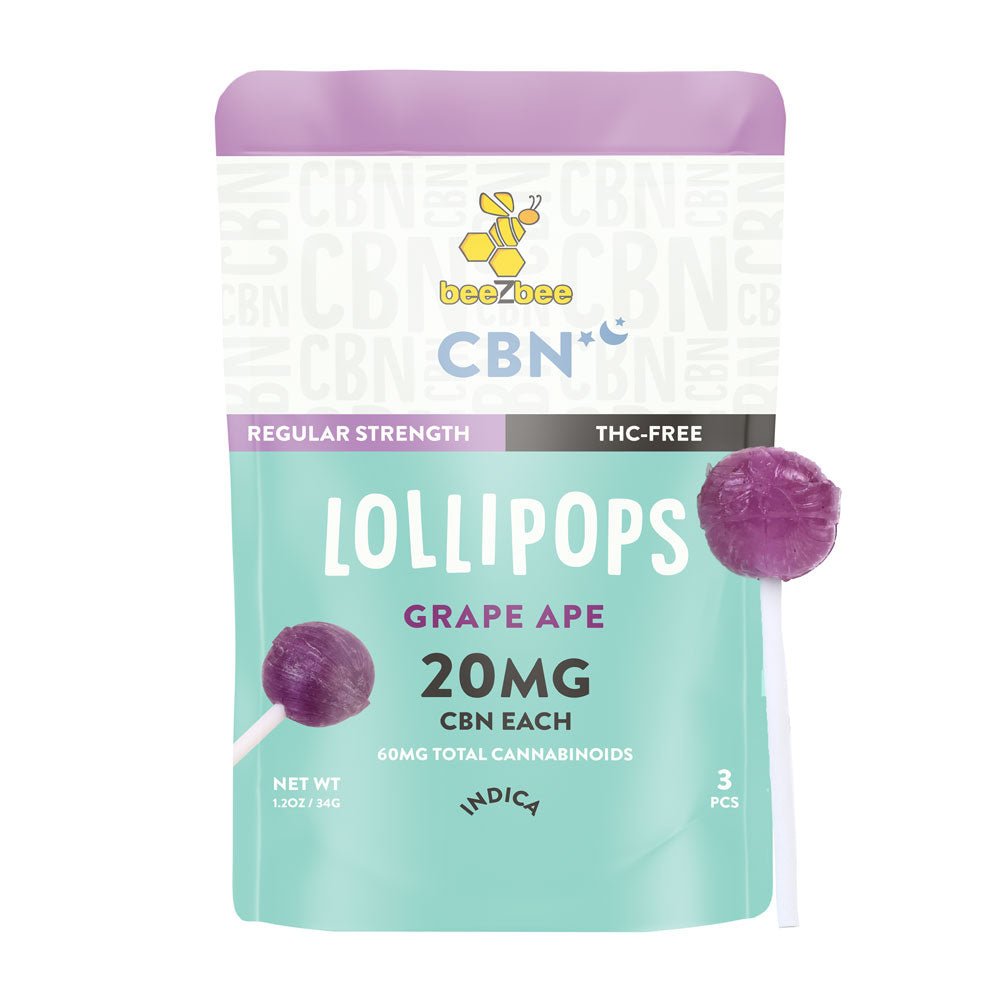 CBN Terpene Lollipops - beeZbee