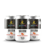 Delta - 9 THC Seltzer - Orange Grapefruit, 4 Pack - beeZbee