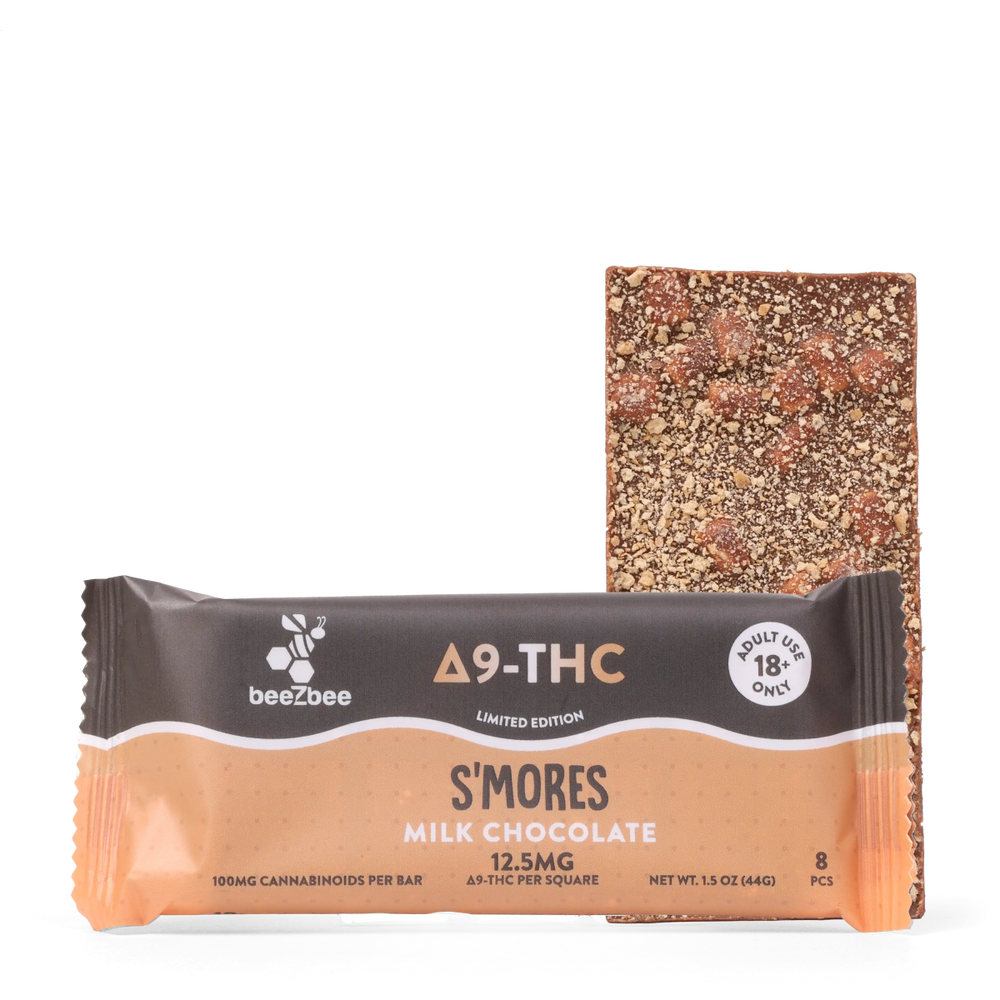 delta 9 THC s'mores chocolate bar