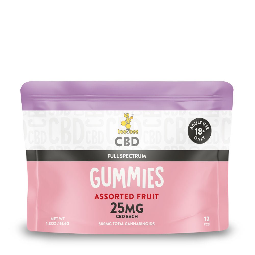 Full Spectrum CBD Gummies, 300mg - beeZbee