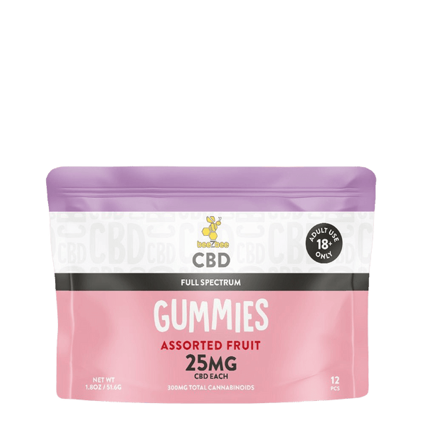 Full Spectrum CBD Gummies 300mg jar from beeZbee