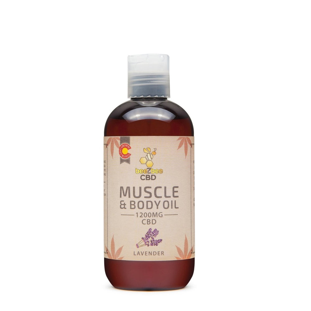 Muscle and Body Oil 1200mg - beeZbee