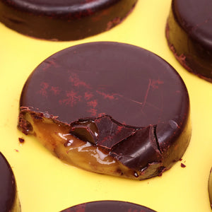 THC CBD dark chocolate honey rounds